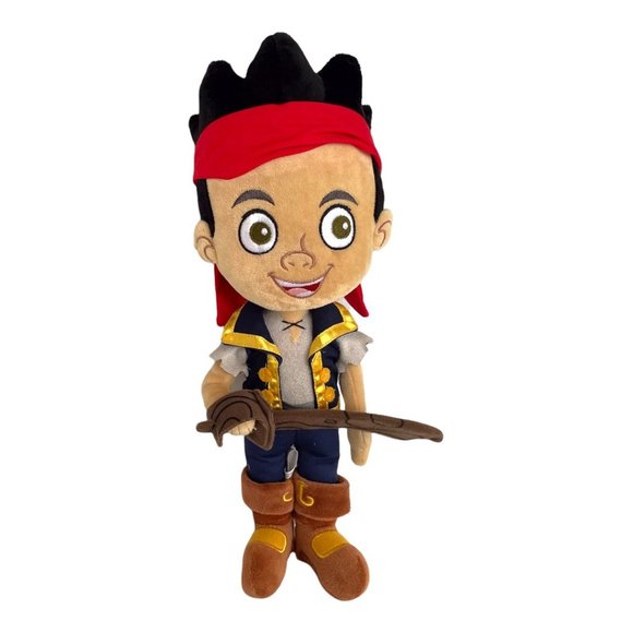 Disney Parks Jake and the Neverland Pirates Jake Plush - Picture 2 of 7